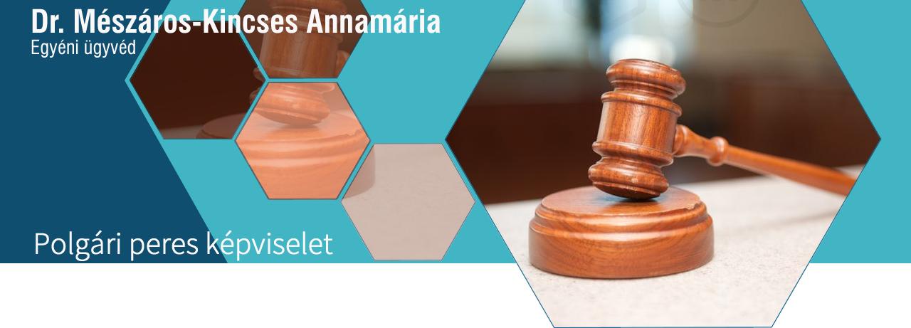 Polgári peres ügyek képvislete